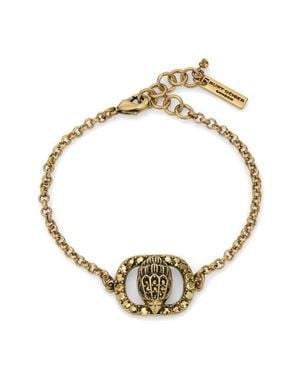 Kurt Geiger Chelsea Eagle Head Bracelet - Metallic