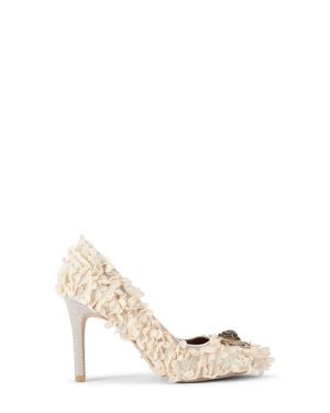 Kurt Geiger Pimlico Lace Pump - White