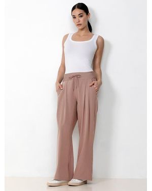 Single Stitch Everyday Wide Leg Pant - White