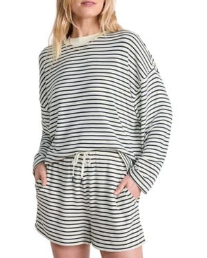 Vineyard Vines Stripe Dreamcloth Top - Blue