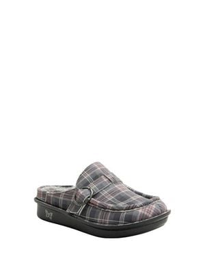 Alegria By Pg Lite Brigid Faux Fur Mule - Gray