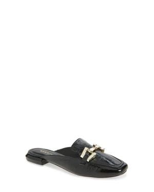 KOKO + PALENKI Sagee Patent Leather Mule - Black