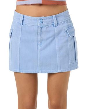 O'neill Sportswear Stella Cargo Miniskirt - Blue