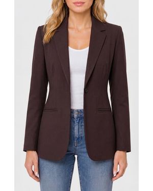 Liverpool Los Angeles Fit And Flare Blazer - Purple