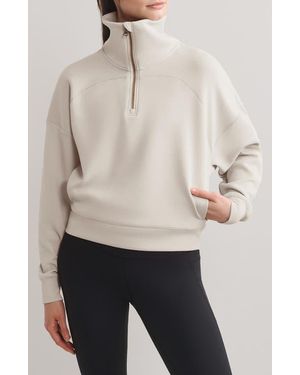 Rhone Dreamglow Half Zip - Natural