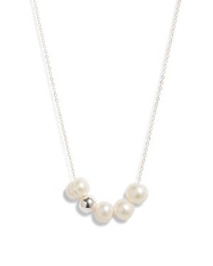 SET & STONES Portia Necklace - White