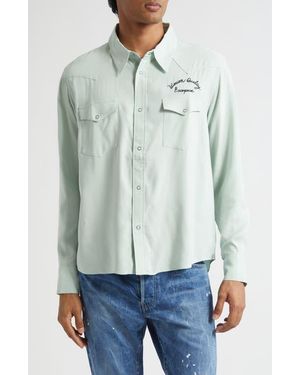 Visvim Four Corners Western Shirt - Gray