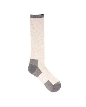 Ruff N Tuff Work Wear Over The Calf Wool Blend Sock, 1 Pair Pack - White