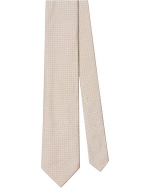 Robert Talbott Robert Ceremonial Weave Best Of Class Necktie - White