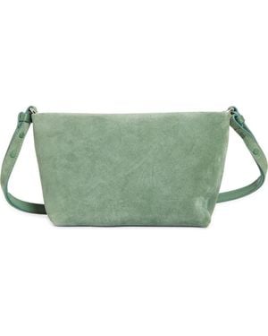 Proenza Schouler Bond Suede Shoulder Bag - Green