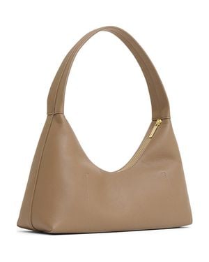 Mansur Gavriel Candy Baguette Leather Shoulder Bag - Brown
