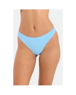 Volcom Simply Seamless Skimpy Bikini Bottoms - Blue
