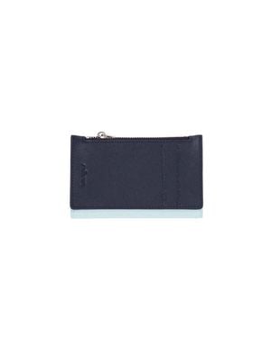 Esterah Modular Leather Wallet - Blue
