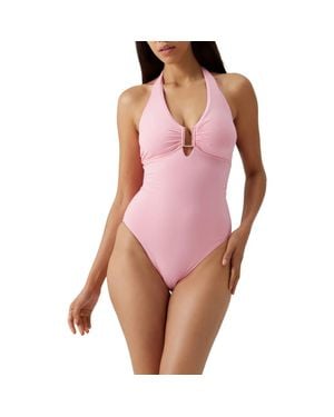 Melissa Odabash Tampa One-Piece Swimsuit - Pink
