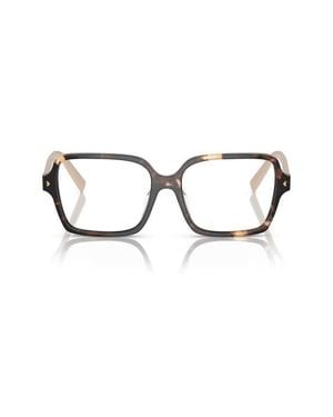 Prada 53Mm Pillow Optical Glasses - Multicolor