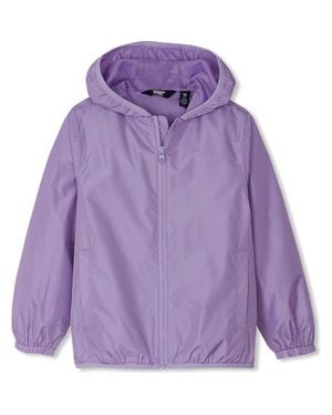 Lands' End Kids Waterproof Rain Jacket - Purple