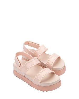 Melissa Dune Quarter Strap Platform Sandal - Pink