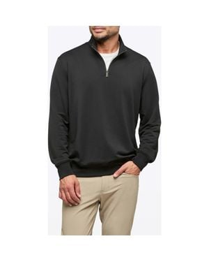Cuts Hyperloop Quarter Zip - Black
