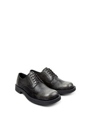 Camper Mil Leather Derby - Black