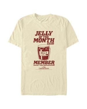 National Lampoon ́s Christmas Va Jelly Of The Month Club Graphic T-Shirt - Natural