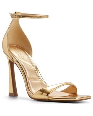 ALDO Evvie Ankle Strap Sandal - Metallic