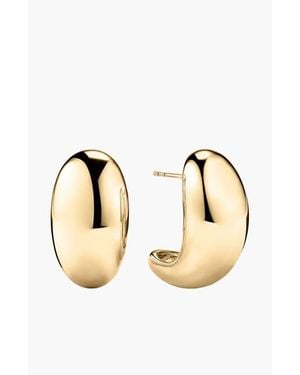 MEJURI Mega Dôme Earrings - Natural