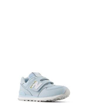 New Balance Kids' 574 Sneaker - White