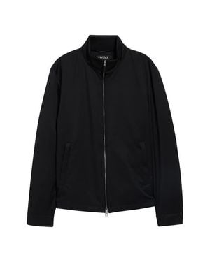 ZEGNA Stand Collar Jacket - Black