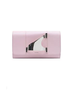 PERRIN Paris L'Eiffel Classic Clutch - Pink