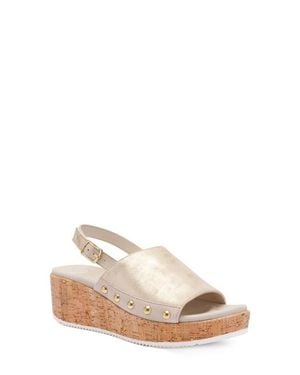 Ara Raelis Slingback Wedge - Natural
