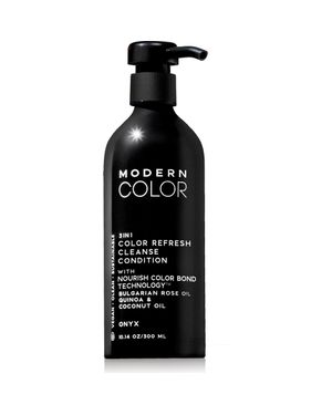 Modern Color Onyx 3-In-1 Hair Color Refresh Cleanse Conditioner - Black