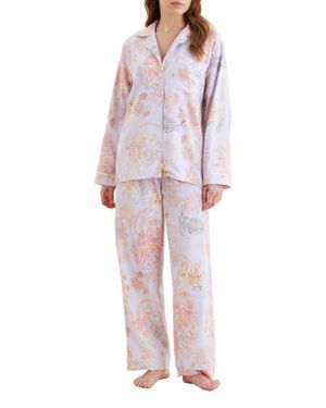 Papinelle Coco Cozy Cotton Blend Pajamas - Red