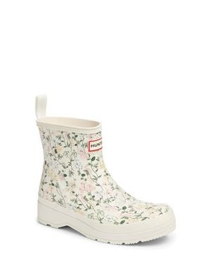 HUNTER Original Play Waterproof Boot - White