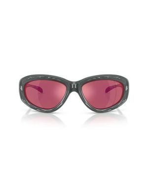 DIESEL 63Mm Oversize Pillow Sunglasses - Pink