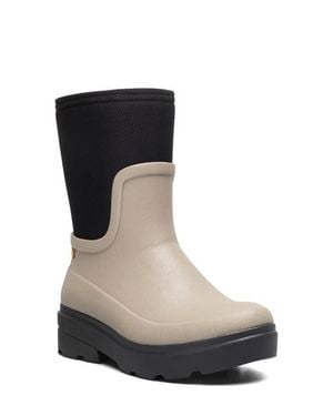 Bogs Hazel Mid Zip Rain Boot - Black