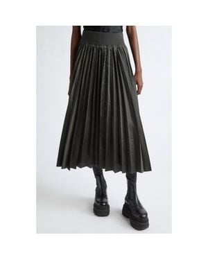 Sacai Pleated Cargo Midi Skirt - Black