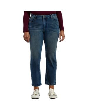 Slink Jeans High Waist Ankle Skinny Jeans - Blue