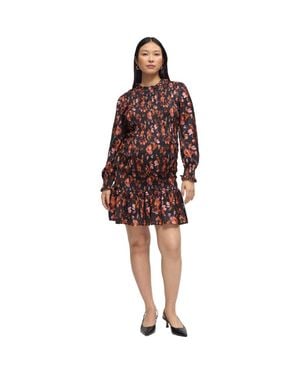 Ingrid & Isabel The Rsvp Smocked Mini Maternity Dress - Red