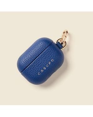 Casupo Airpod Case With Ring - Blue