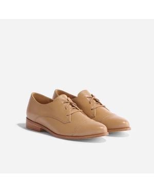 Nisolo Emilia Cap Toe Oxford - Brown