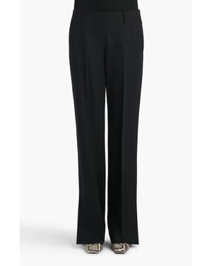 KHAITE Grenare Split Hem Virgin Wool Pants - Black