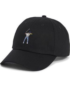 EASTSIDE GOLF Swingman Embroidered Dad Adjustable Baseball Cap - Black