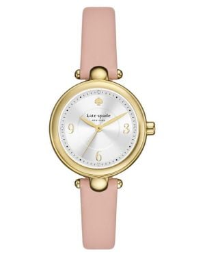 Kate Spade Gracie Leather Strap Watch, 32Mm - Pink