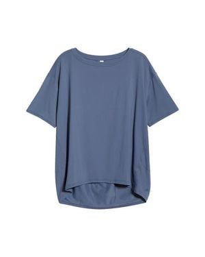 Zella Equilibrium Cocoon T-Shirt - Blue