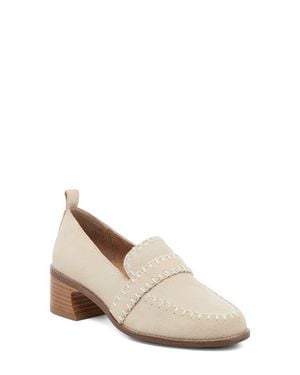 Kelsi Dagger Brooklyn Halo Loafer Pump - Natural