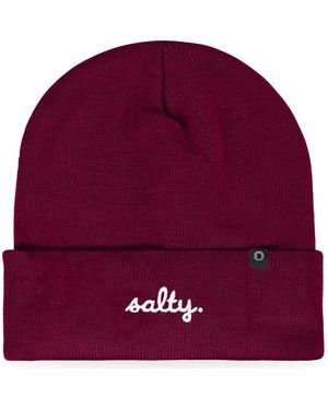 Alix Salty Beanie Cap - Red