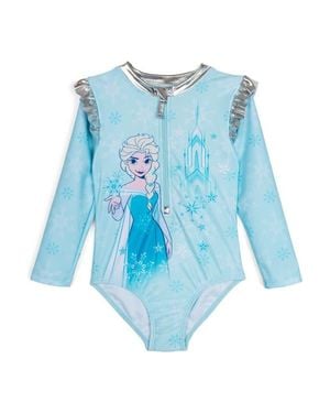 Disney Frozen Queen Elsa One Piece Swimwear - Blue