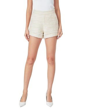 Endless Rose Tweed Shorts - White