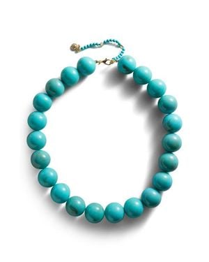 BaubleBar Jane Semiprecious Beaded Necklace - Green