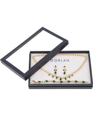 Susan Caplan 1980S Vintage D'Orlan Set - Blue